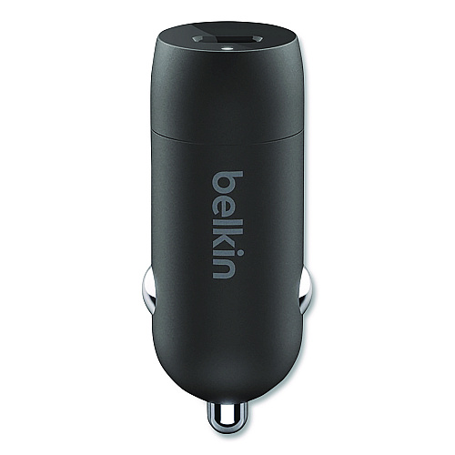 Belkin BOOST CHARGE USB-PD Car Charger + USB-C to USB-C Cable, 30 W, USB-C, Black (CCA004BT1MBK)