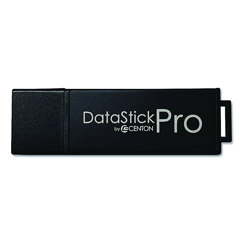 Centon DataStick Pro USB 3.2 Type A Flash Drive, 256 GB, Black (S1U3P6256G)