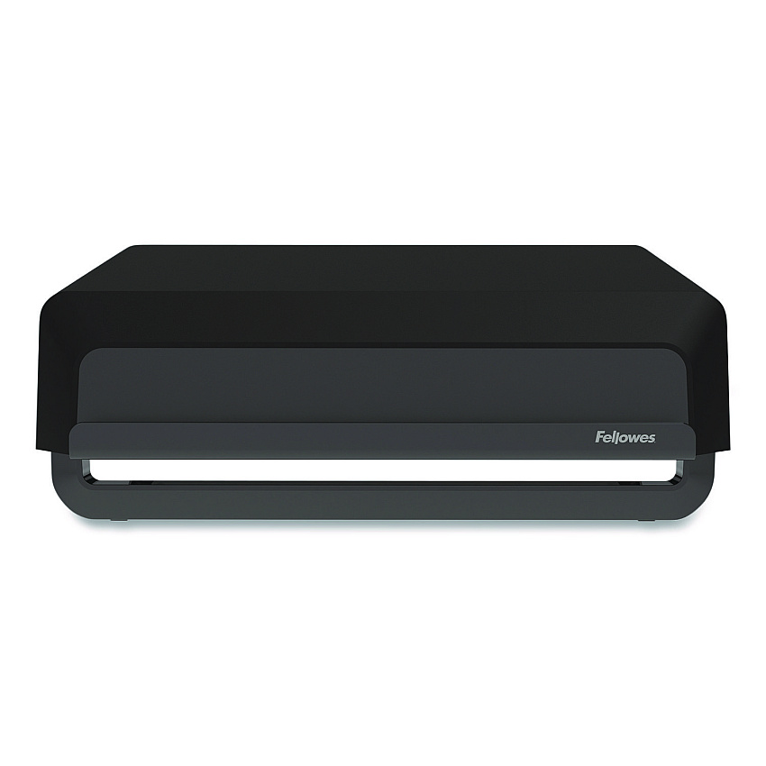 Fellowes Breyta Monitor Stand, 13.94" x 11.97" x 3.23" to 5.9", Black, Supports 33 lb (100016560)