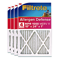 Filtrete Allergen Defense Air Filter, 18 x 24, 4/Carton (98214CA)
