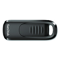 SanDisk Ultra Slider USB 3.2 Type C Flash Drive, 128 GB, Black (SDCZ480128GA)