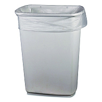 Heritage Linear Low-Density Can Liners, 33 gal, 1 mil, 33" x 39", Clear, 150/Carton (H6639YCRAC)