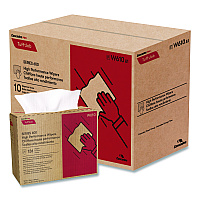 Cascades Tuff-Job S600 High Performance Wipers, 9 3/4 x 16 3/4, 126/Box, 10 Box/Carton (W610)