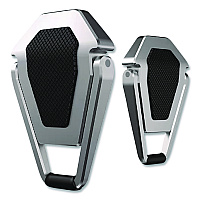 OTM Essentials Laptop Kickstand, 2.77" x 0.6" x 3.97, Silver/Black (OBA2F)
