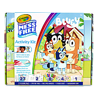 Crayola Bluey Color Wonder Activity Kit, Includes Eight Markers, Ages 3 and Up, 10 x 8 Sheets, 27 Pages (757161)