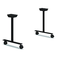 Alera Seville Training Table Base, 23w x 3d x 28h, Black (SVTT6024BS)