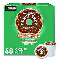 The Original Donut Shop Decaf Coffee K-Cup Pods, 48/Box (1635474)