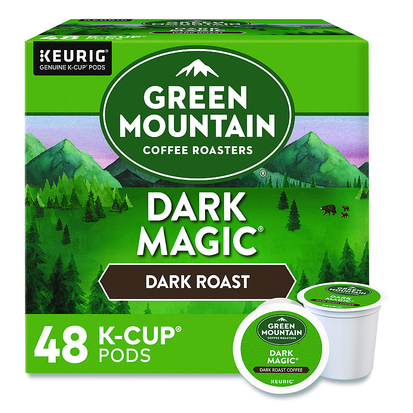 Keurig Dark Magic Extra Bold Coffee K-Cups, 0.4 oz, 48/Box (1635472)