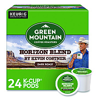 Keurig Horizon Blend by Kevin Costner Coffee K-Cups, 0.37 oz, 24/Box (5000379575)
