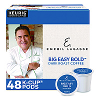 Emeril's Big Easy Bold Coffee K-Cups, 0.4 oz, 48/Box (24306974)