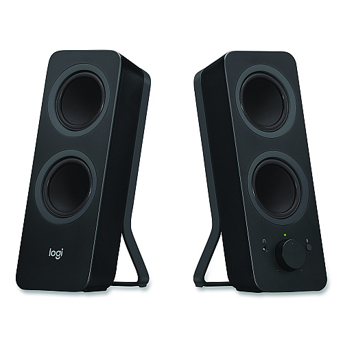 Logitech Z207 Computer Speakers, Bluetooth/3.5 mm Jack, Black (2791667)