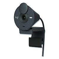 Logitech Brio 300 HD Webcam, 1920 pixels x 1080 pixels, 2 Mpixels, Graphite (960001497)