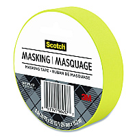 Scotch Expressions Masking Tape, 3" Core, 0.94" x 20 yds, Yellow (3437PYL)