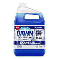 Dawn Heavy-Duty Manual Pot and Pan Dish Detergent, Original Scent, 1 gal Bottle (8728)