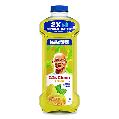 Mr. Clean Multipurpose Cleaning Solution, Lemon Scent, 23 oz Bottle (11292EA)