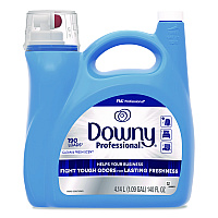 Downy Commercial Liquid Fabric Softener, 140 oz Plastic Bottle with Dispensing Tap (14052)