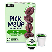 Pick Me Up Provisions Decaf Coffee K-Cups, 24/Box (5000382575)