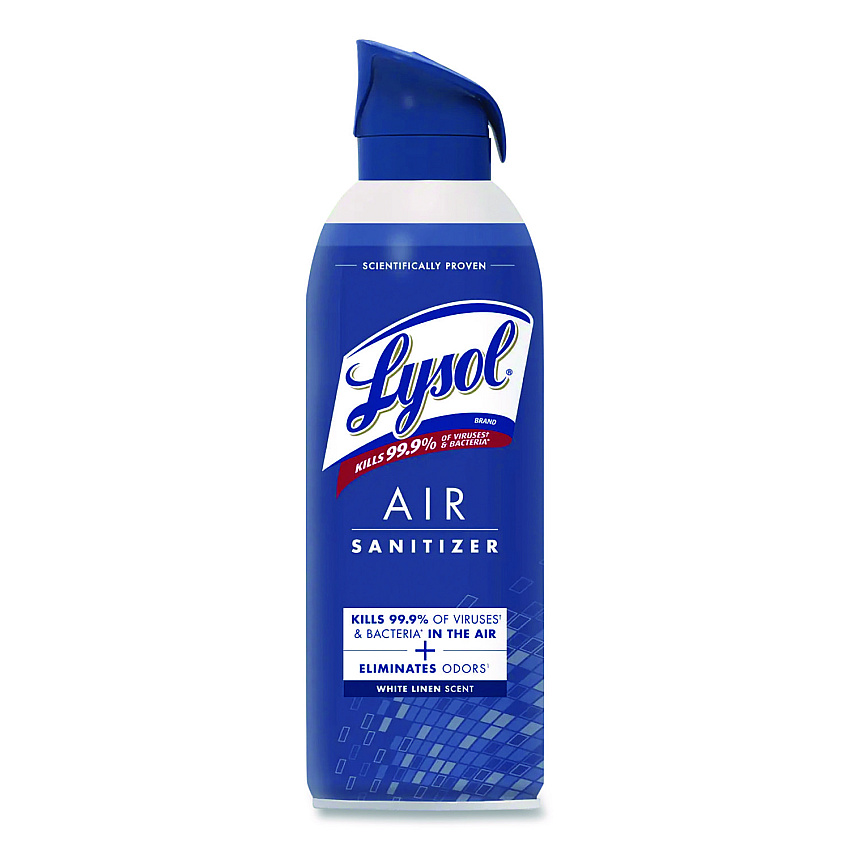 LYSOL Brand Air Sanitizer Spray, White Linen, 10 oz Aerosol Spray (1920099351)