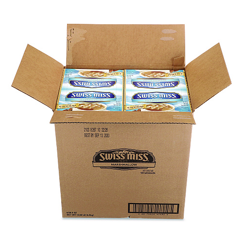 Swiss Miss Marshmallow Hot Cocoa Mix, 0.73 oz Packet, 50/Box (635937)