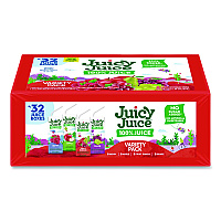 Juicy Juice Juice Box Variety Pack, Assorted Flavors, 6.75 oz Box, 32/Carton (2730145)