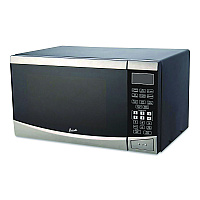 Avanti 0.9 Cu Ft Stainless Steel Countertop Microwave, Stainless Steel/Black (MT09V3S)