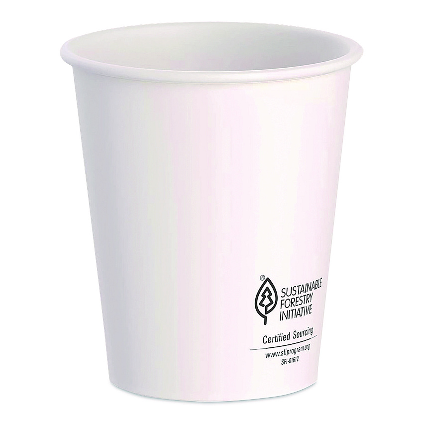 Dart ThermoGuard Paper Hot Cup, 12 oz, White, 30/Pack (DWTG12WPK)