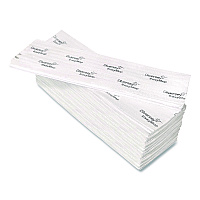 Diversey EasyMop Microfiber Dust Mop Pads, 16 x 5.3, White, 50/Pack (D1232214)