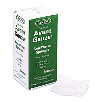 Medline Non-Woven Gauze Sponges, Non-Sterile, 4-Ply, 4 x 4, 200/Box (PRM25444)