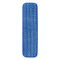 Rubbermaid Microfiber Wet Mop Pad, 18", Blue (FGQ41000BL00)