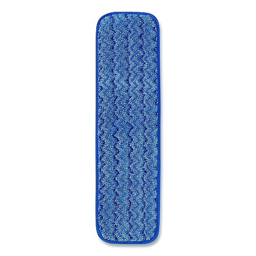 Rubbermaid Microfiber Wet Mop Pad, 18", Blue (FGQ41000BL00)