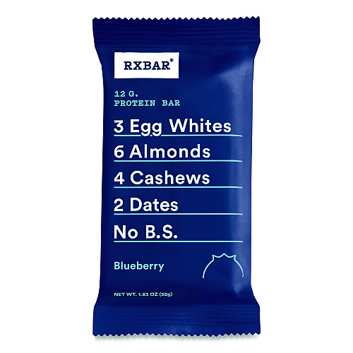 RXBAR Adult Bars, Blueberry, 1.83 oz Bar, 12/Box (CGO00426)