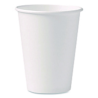 SOLO Paper Hot Cups, 12 oz, White, 50/Pack (412WNPK)