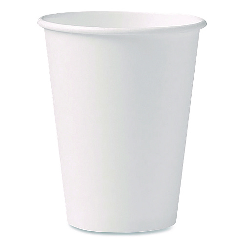 SOLO Paper Hot Cups, 12 oz, White, 50/Pack (412WNPK)