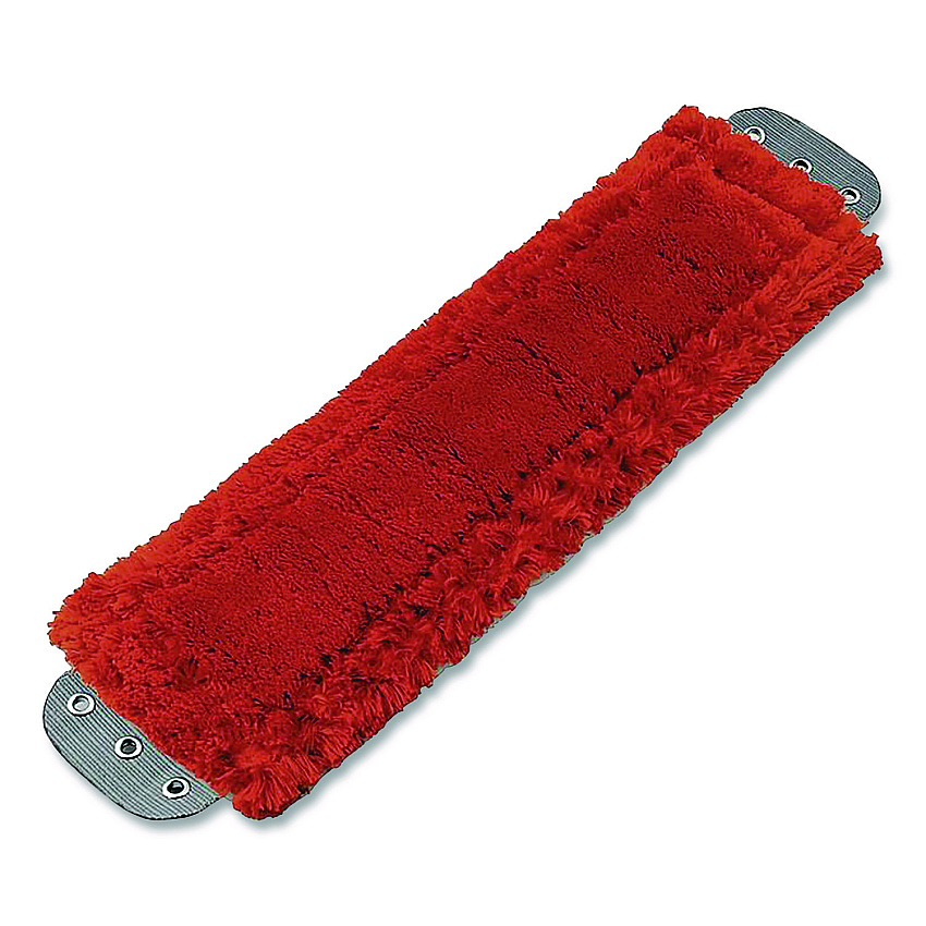 Unger SmartColor MicroMop 15.0, Microfiber, Heavy-Duty, 16 x 5, Red, 5/Pack (MM40RPK)