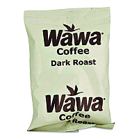 Wawa Ground Coffee, Dark Roast, 2.25 oz Packet, 36/Carton (2436878)