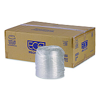 Eco-Products 100% Recycled Content Round Plate Lids, Plastic, 9