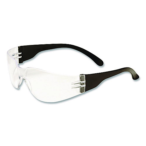 Bouton Zenon Z12 Polycarbonate Safety Glasses, Scratch-Resistant, Clear Lens (250010000)