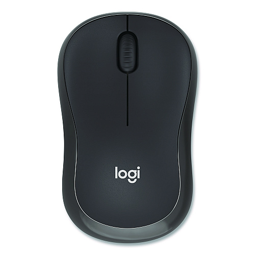 Logitech M240 Silent Bluetooth Mouse, 33 ft Wireless Range, Left/Right Hand Use, Graphite (910007113)