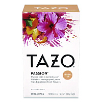 Tazo Tea Bags, Passion, 20/Box (TAZ20045BX)