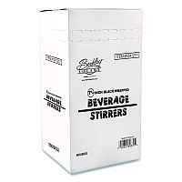 Berkley Square Wrapped Polypropylene Stirrers, 7.75