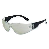 Bouton Zenon Z12 Rimless Indoor/Outdoor Optical Eyewear, Scratch-Resistant, Black Plastic Frame, Clear Polycarbonate Lens (250010002)