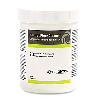 Brighton Professional Dissolvable Floor Cleaner Packets, Lavender Scent, 10 oz, 20/Pack (BPR53218A)