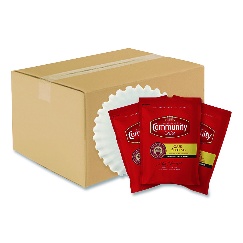 Community Coffee Cafe Special, 2.5 oz Packet, 40/Carton (CCI15104)
