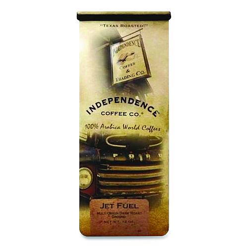Independence Coffee Co. Jet Fuel Ground Coffee, 12 oz Packet (ICF73109)
