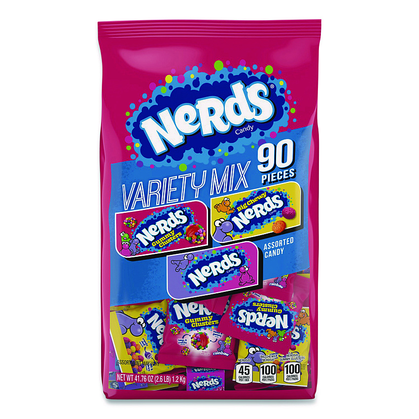 Variety Mix, 90 Pieces, Assorted Flavors, 2.6 Lb Bag