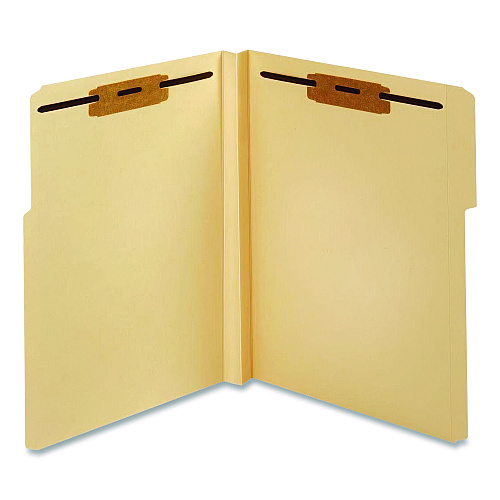 Pendaflex Manila Fastener Folders, 1.5" Expansion, 2 Fasteners, Letter Size, Manila Exterior, 50/Box (24595)
