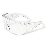 Bouton The Scout OTG Rimless Safety Glasses, Clear Plastic Frame, Clear Polycarbonate Lens (250990980)