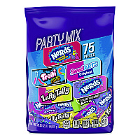 Ferrara Party Mix Stand-Up Bag, 75 Pieces, Assorted Flavors, 1.7 lb Bag (FER07938)