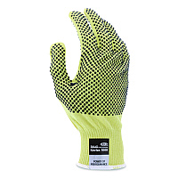 MCR Safety CutPro Kevlar Gloves 9396, Yellow/Black, Small, Pair (9396S)