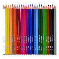 Staedtler Watercolor Pencils, Assorted Lead and Barrel Colors, 24/Set (1271C24A6)